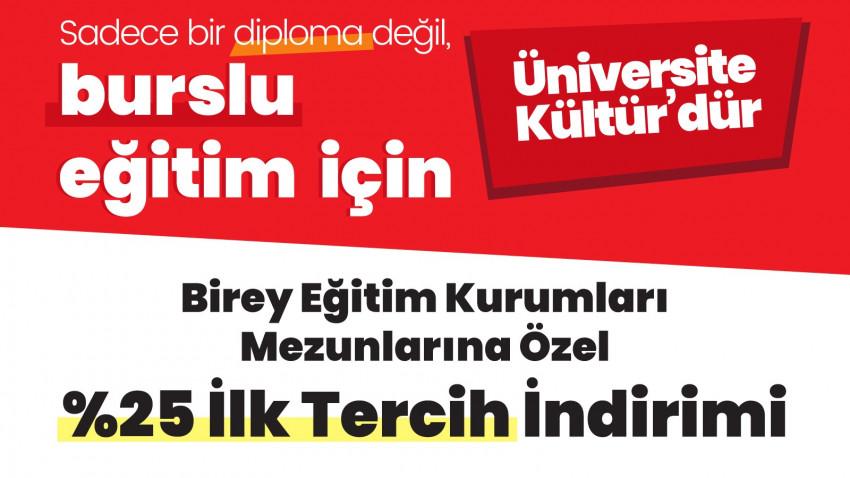 İstanbul Kültür Üniversitesi'nden Mezun Öğrencilerimize Özel İndirim!