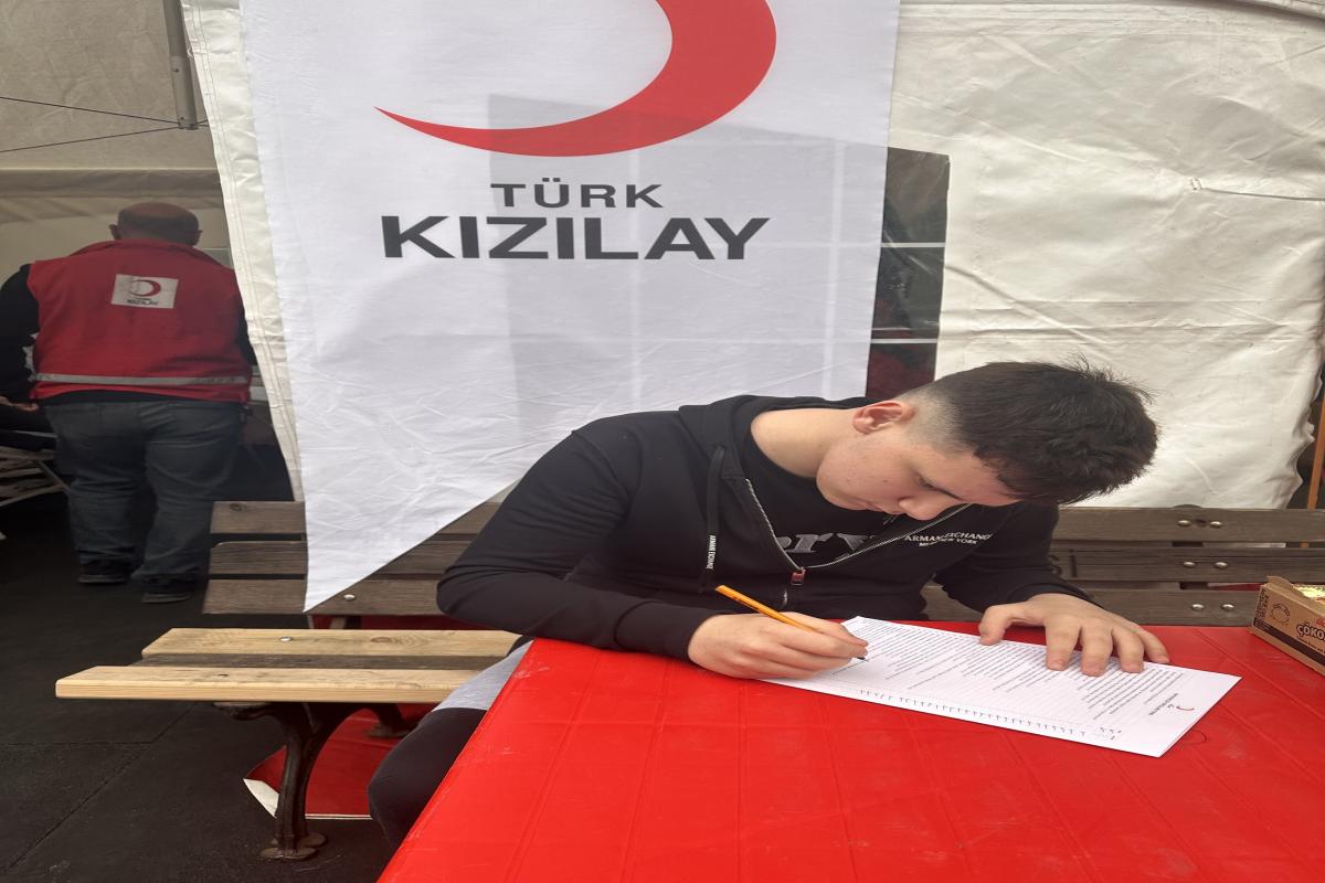 KIZILAY KAN BAĞIŞI ETKİNLİĞİMİZ