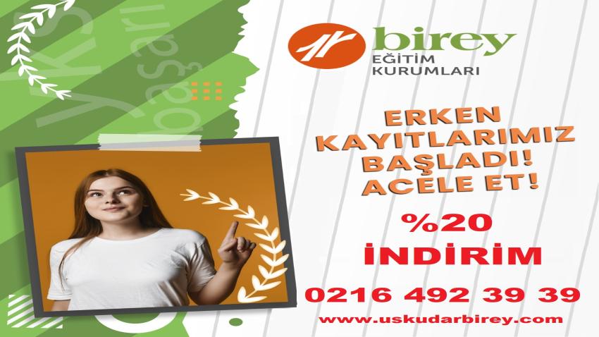 ERKEN KAYIT İNDİRİMİ